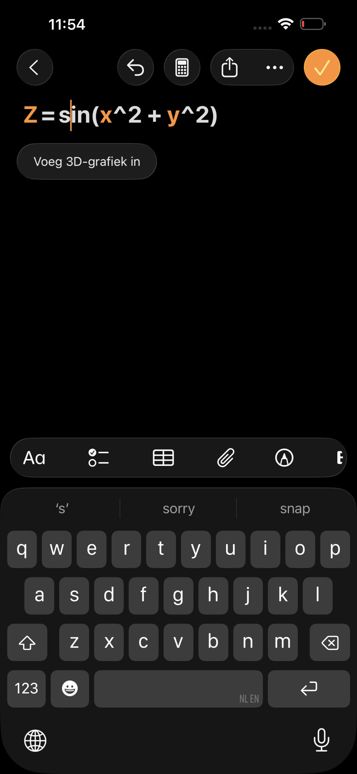 Instructiefoto: Voeg 3D-grafiek in 