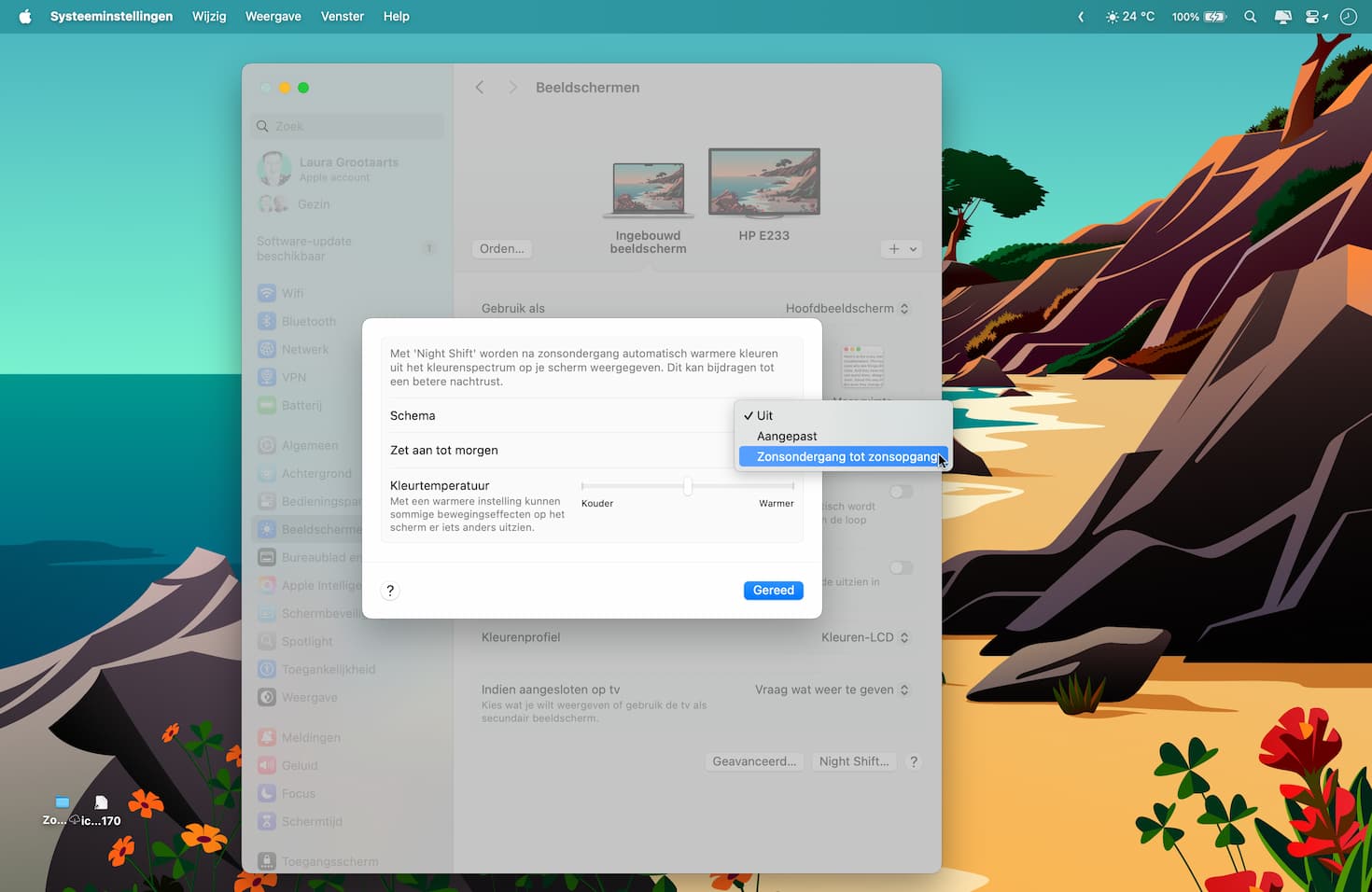 Plan het via Night Shift