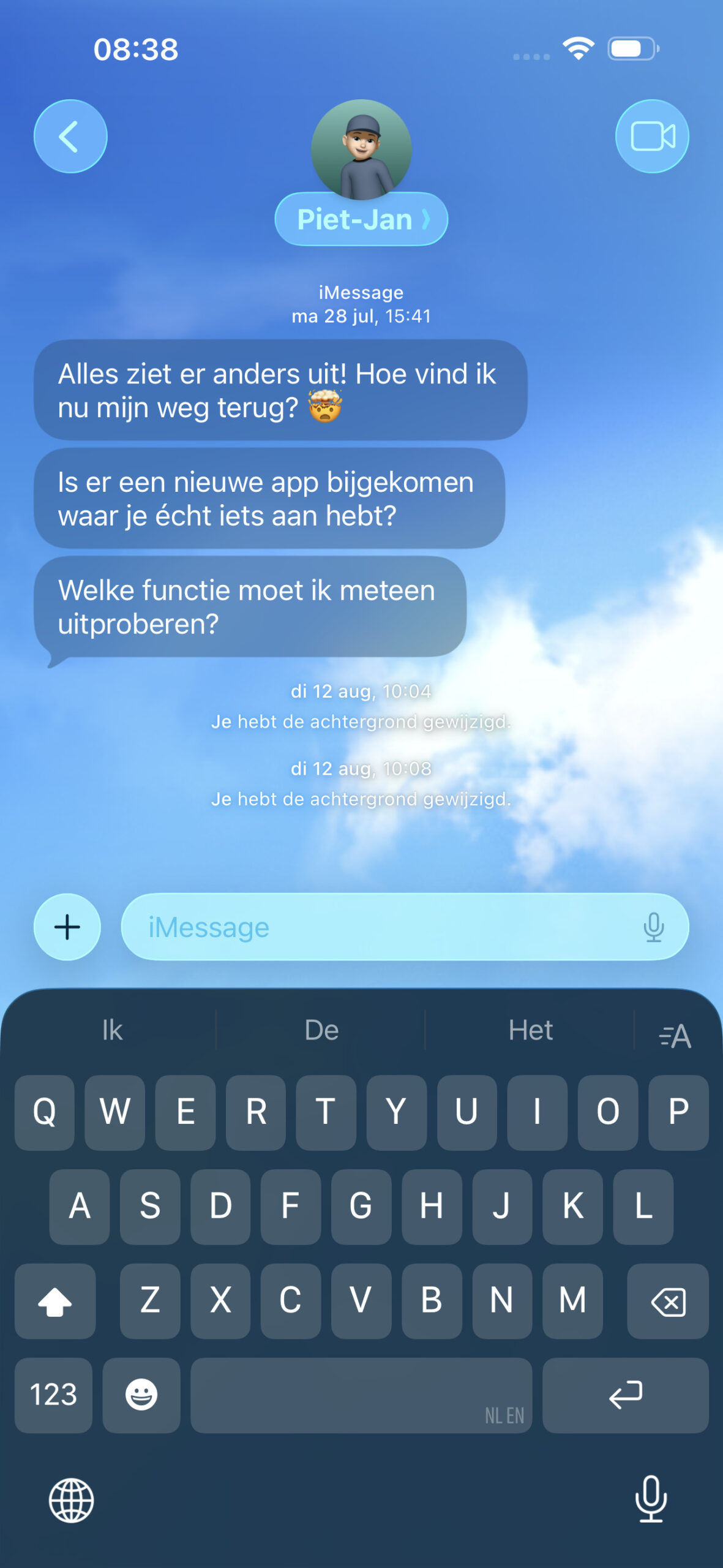 Instructiefoto: Waar wil je de poll plaatsen?