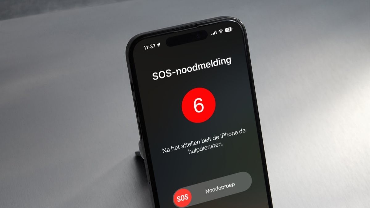 SOS Noodmelding countdown