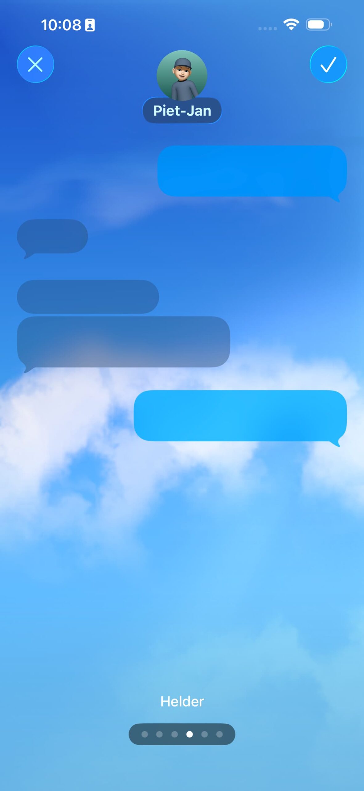 Achtergrond met lucht