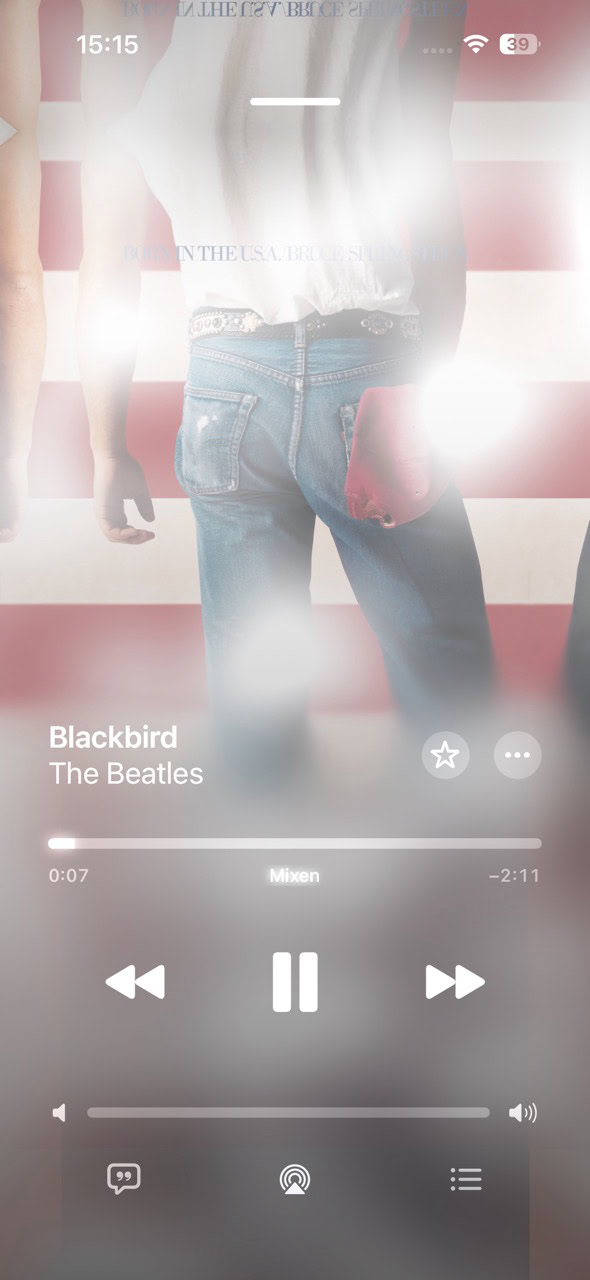 Instructiefoto: Overvloeien