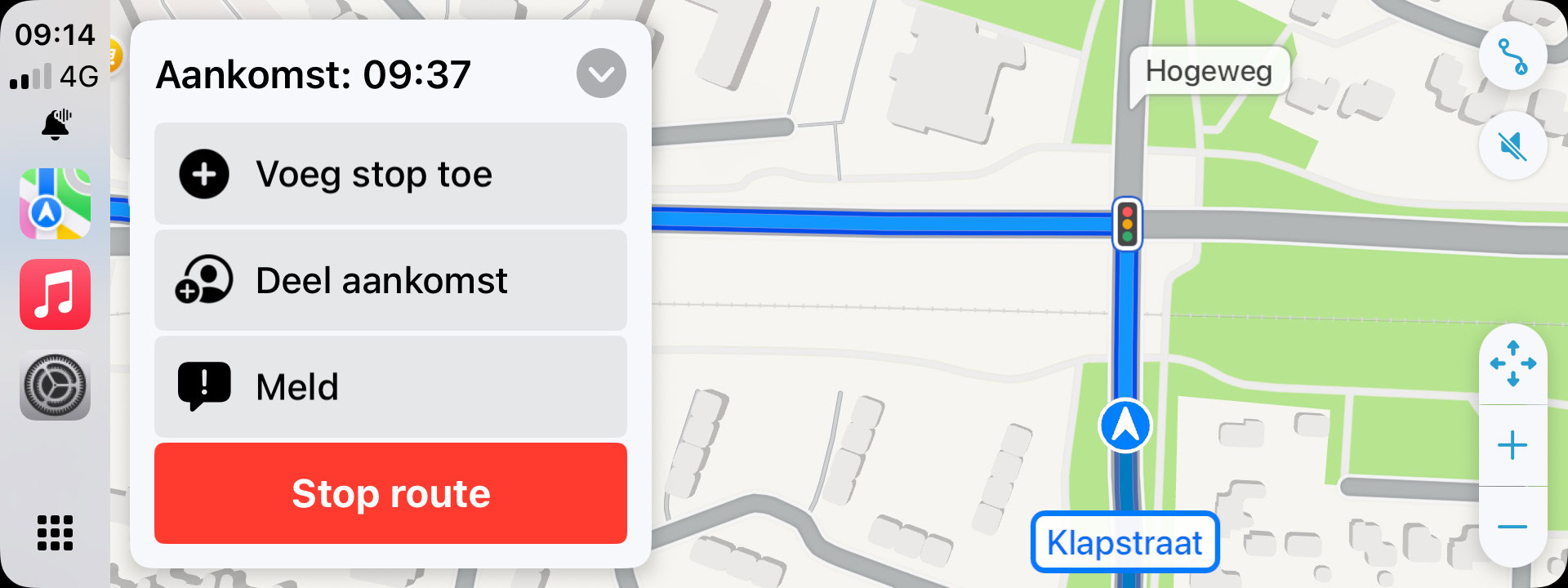 Instructiefoto: Een extra stop