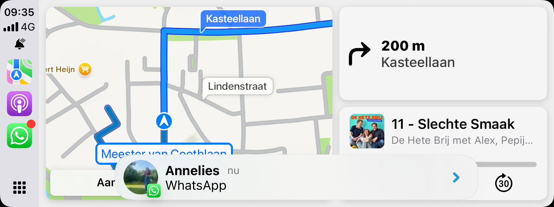 Instructiefoto: Hé, een melding