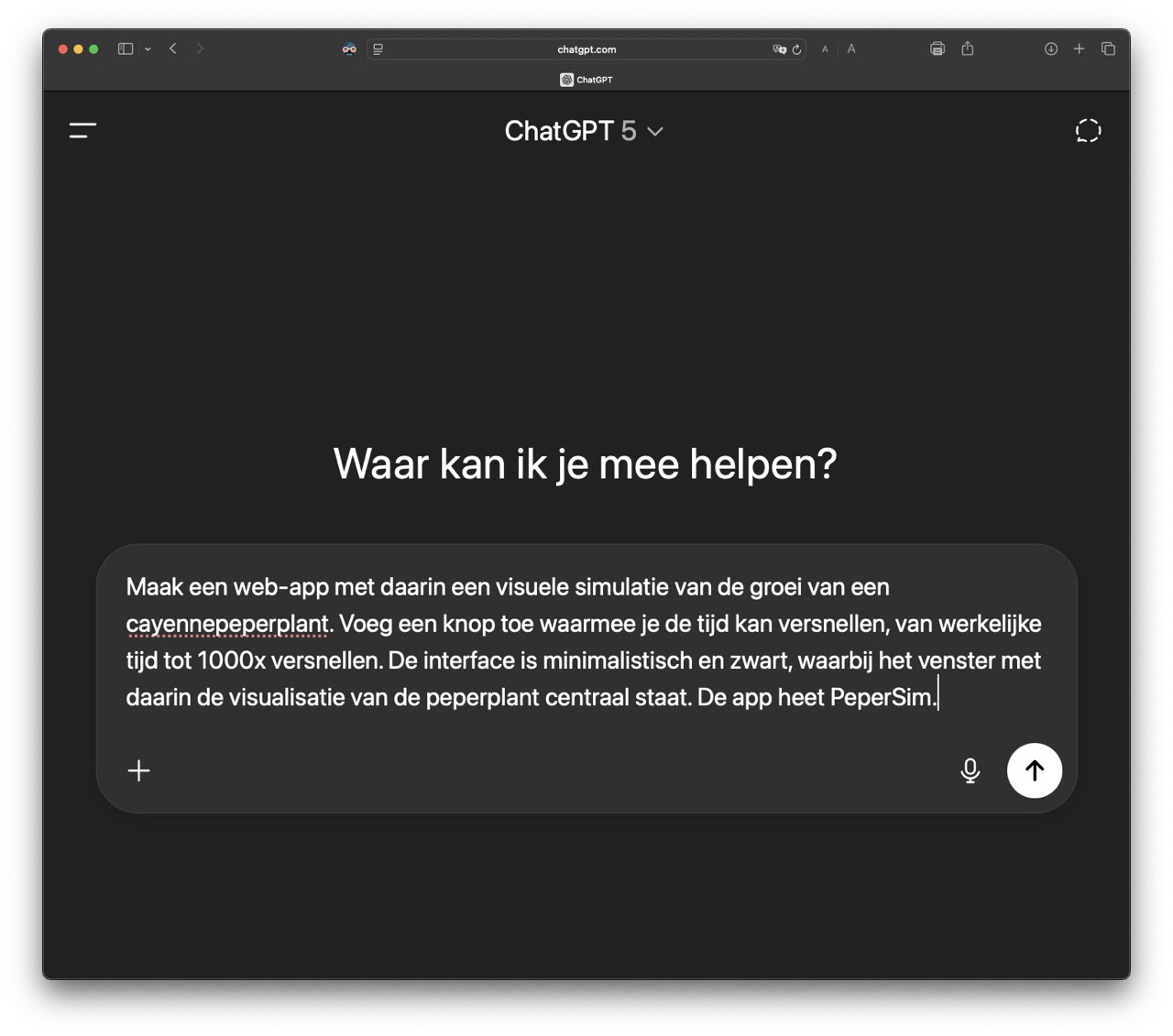 Instructiefoto: Vragen maar