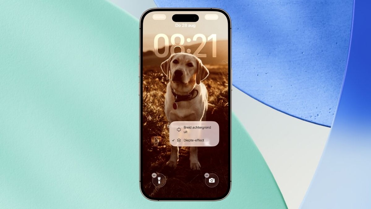 iOs 26 diepte op vergrendelscherm