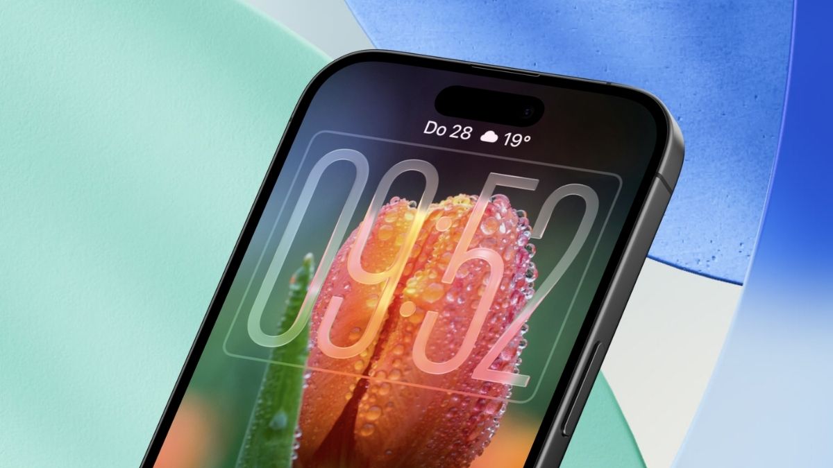 Glazen vergrendelscherm