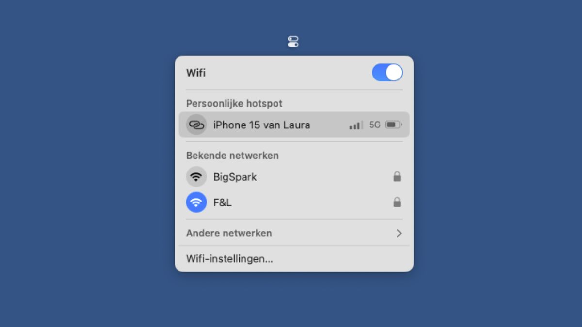 Persoonlijke hotspot