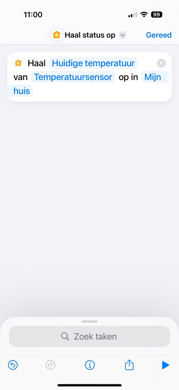 Instructiefoto: Binnentemperatuur