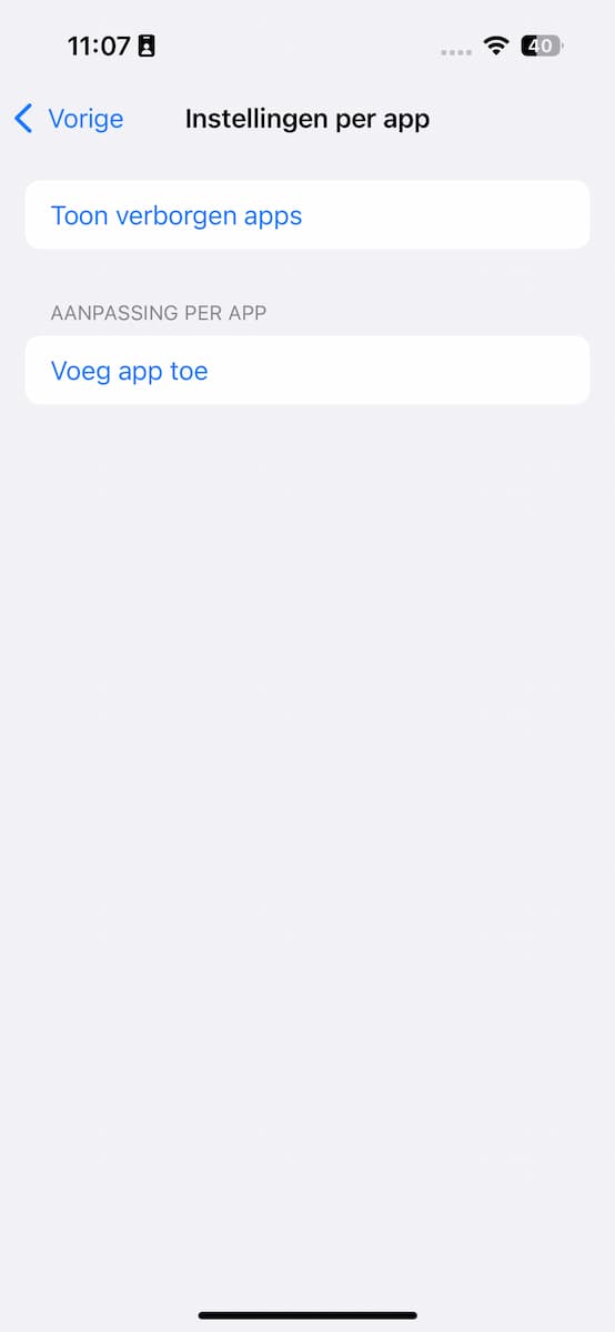 Instructiefoto: Voeg app toe