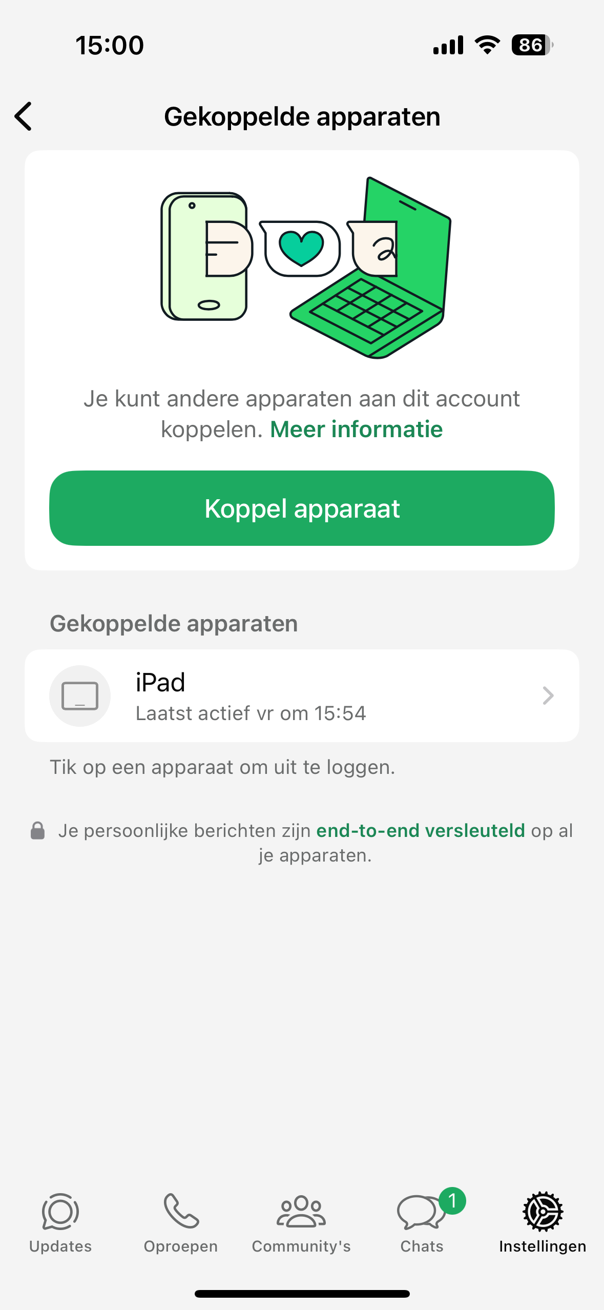 Instructiefoto: Ontkoppelen