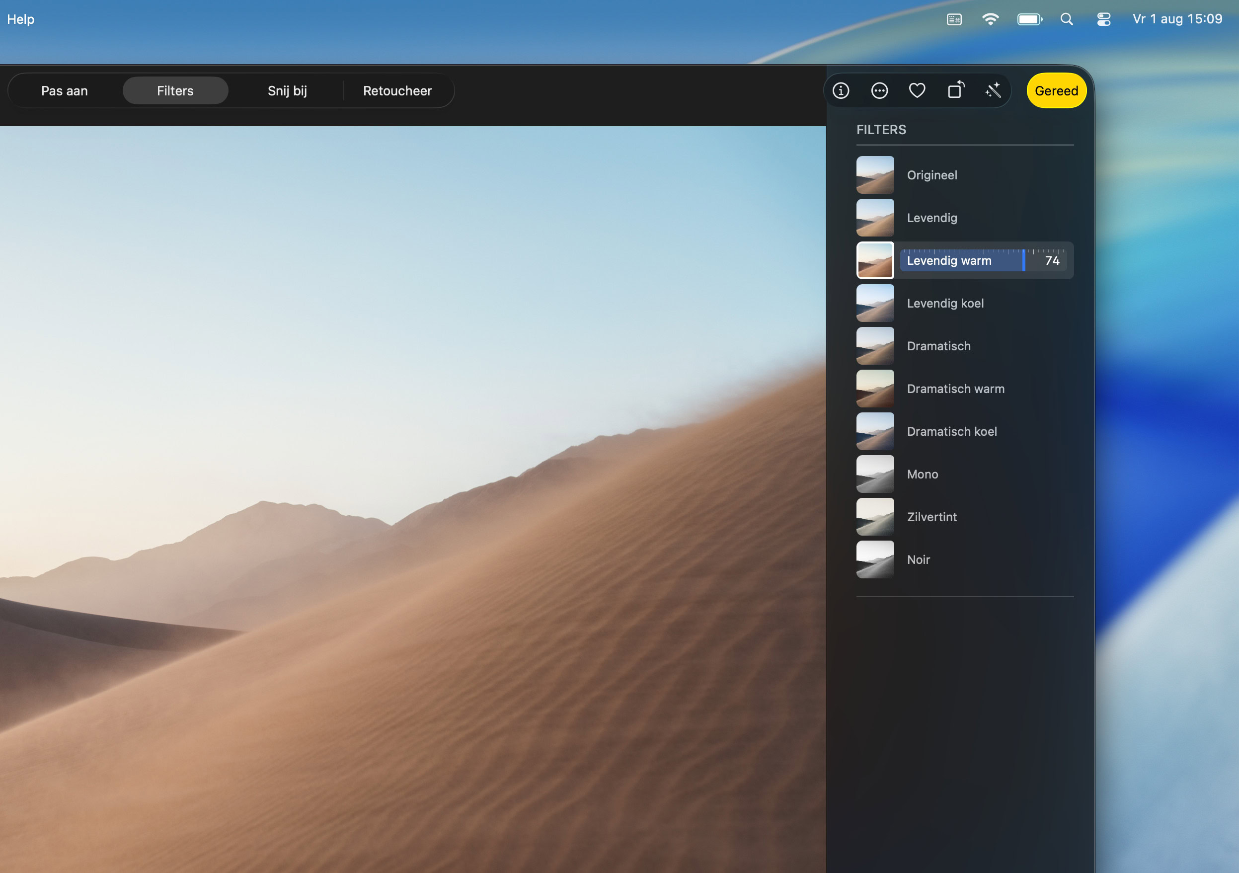 Instructiefoto: Iets meer pit