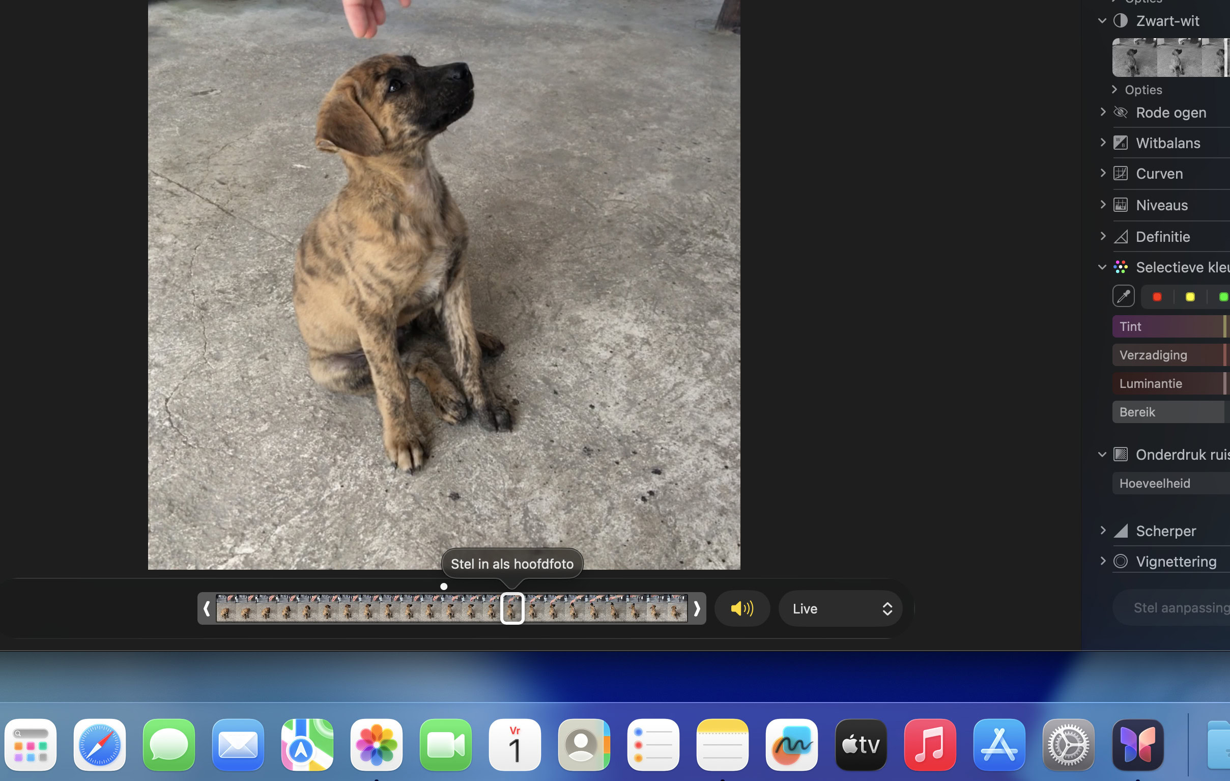 Instructiefoto: Kies een beter shot