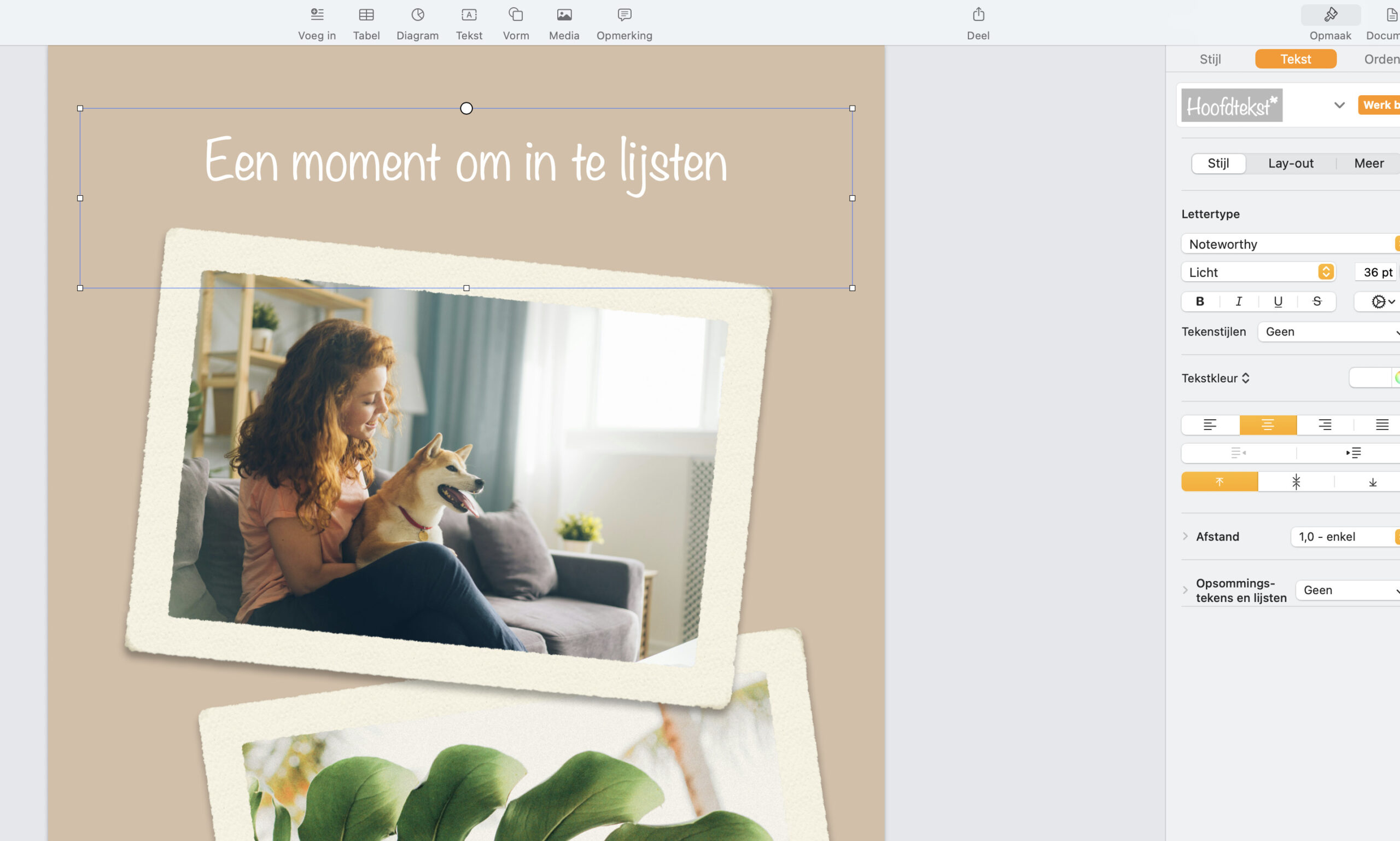 Instructiefoto: Finishing touch