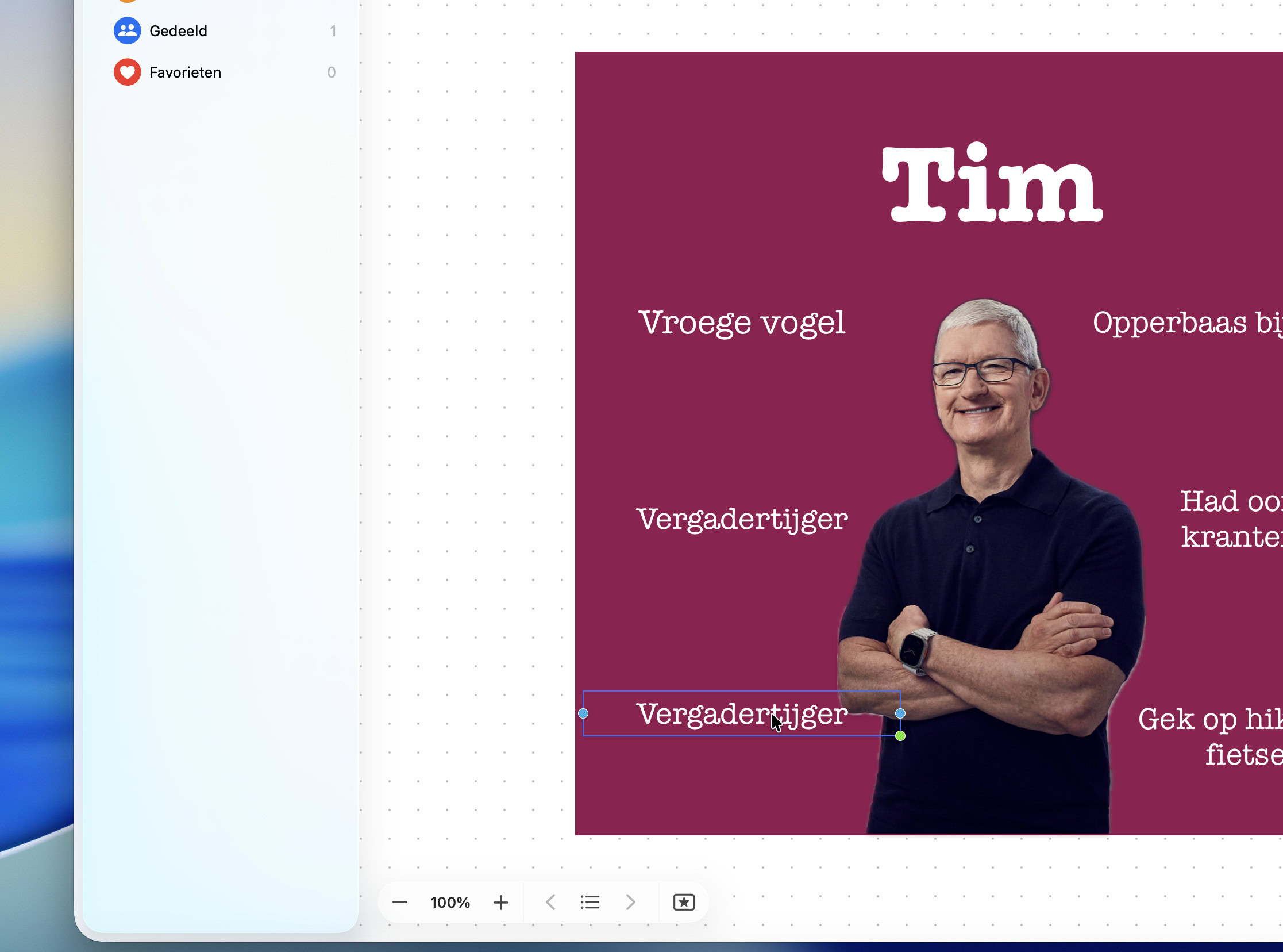 Instructiefoto: Wist je dat...