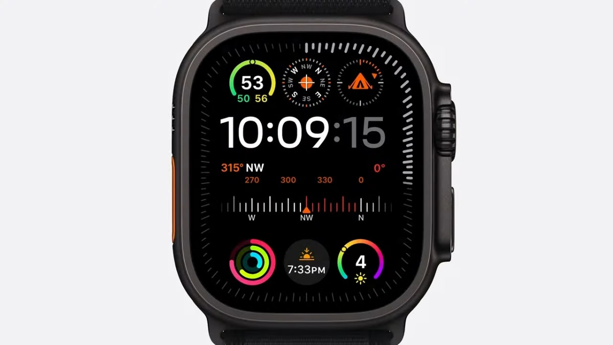 Apple Watch Ultra 3 met wijzerplaat 2