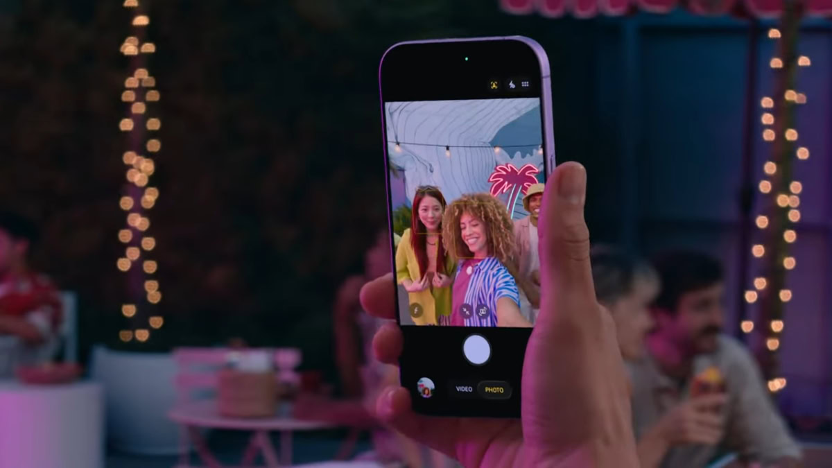 Groepsfoto met de Apple iPhone 17 front camera