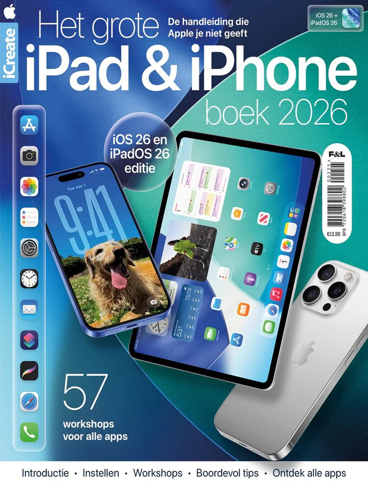 Het grote iPad & iPhoneboek 2026