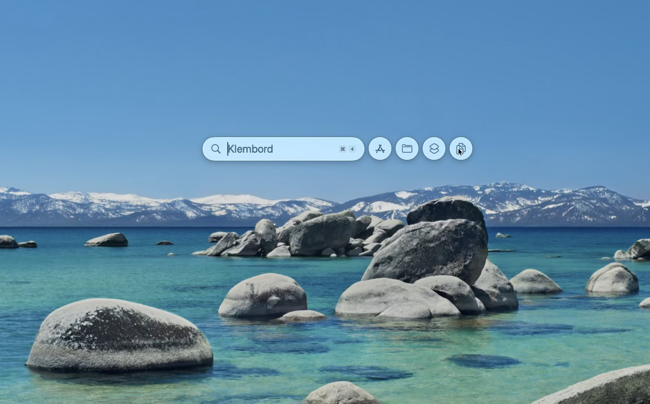 Instructiefoto: Open Klembordgeschiedenis