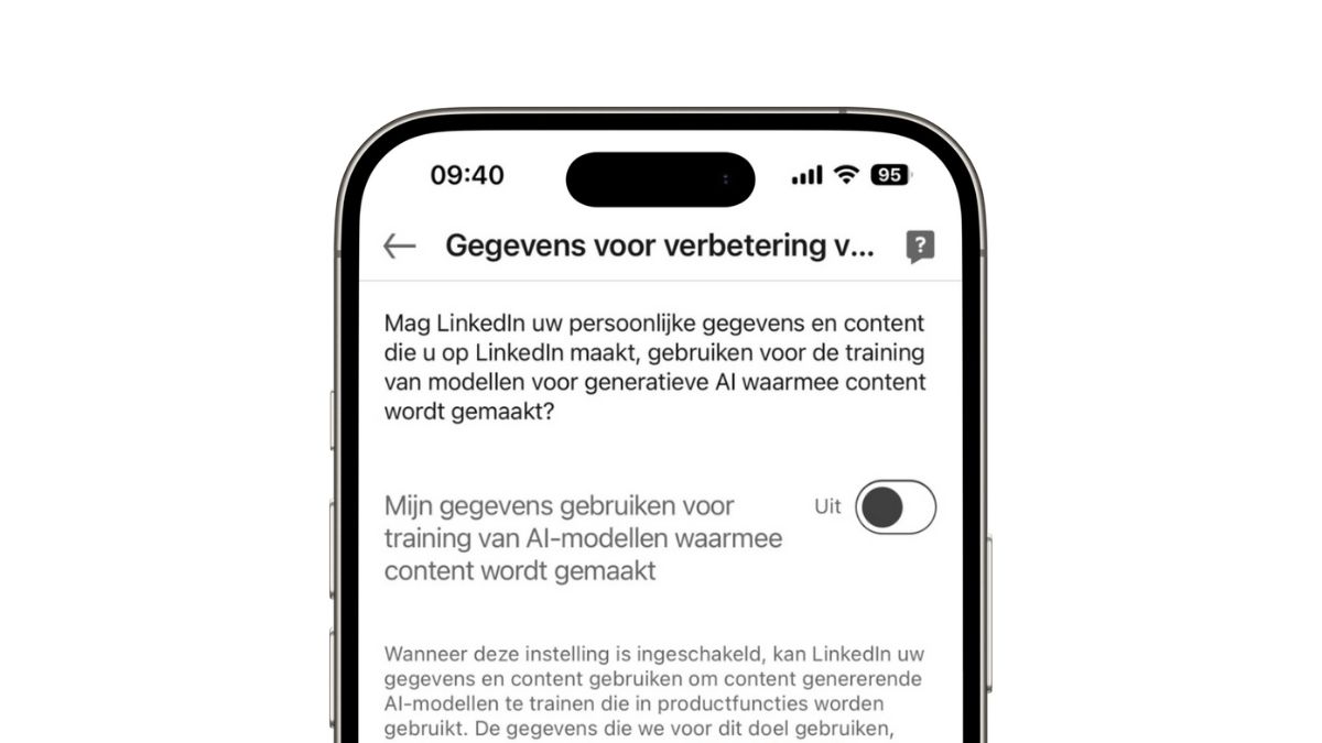 De schakelaar die je moet omzetten om LinkedIn AI te voorkomen