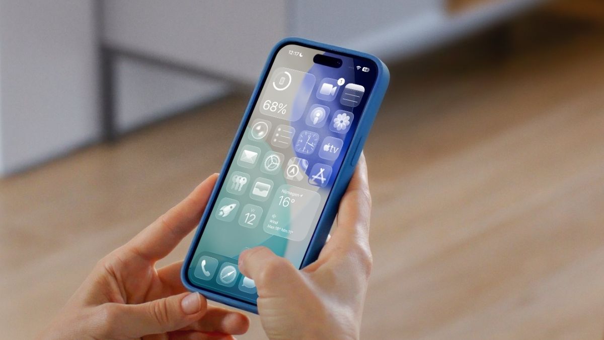 Liquid glass uitzetten