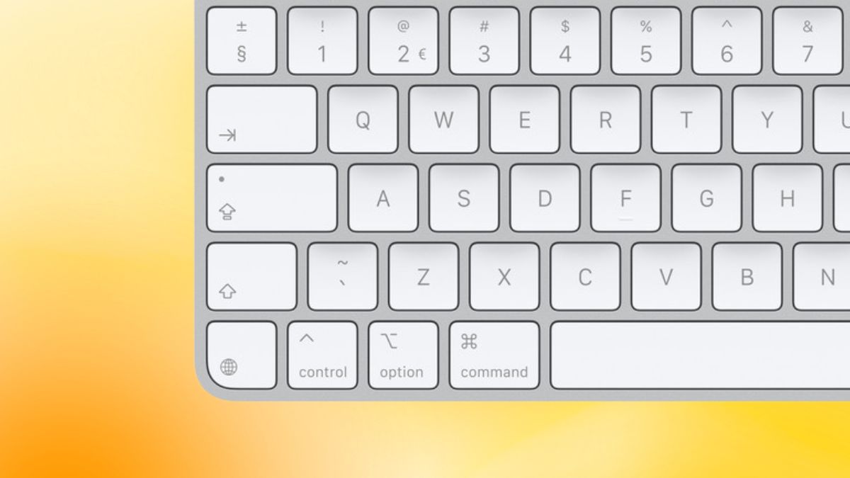 Header met Magic Keyboard