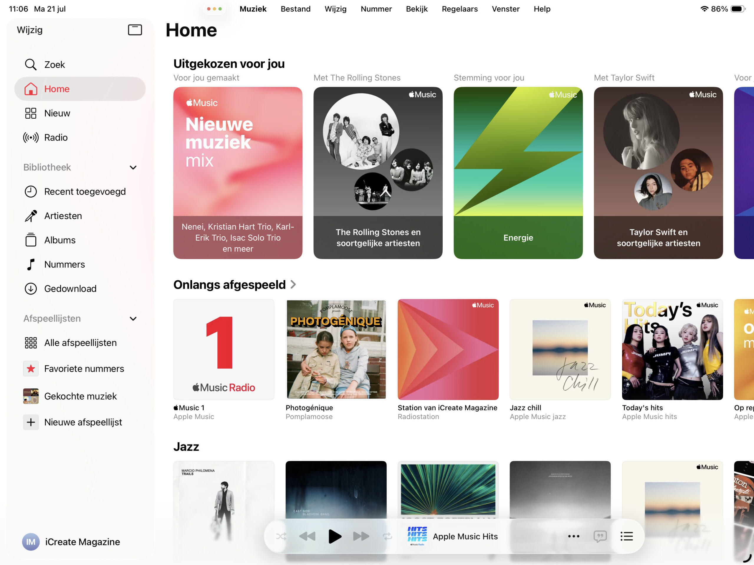Instructiefoto: Van app naar venster