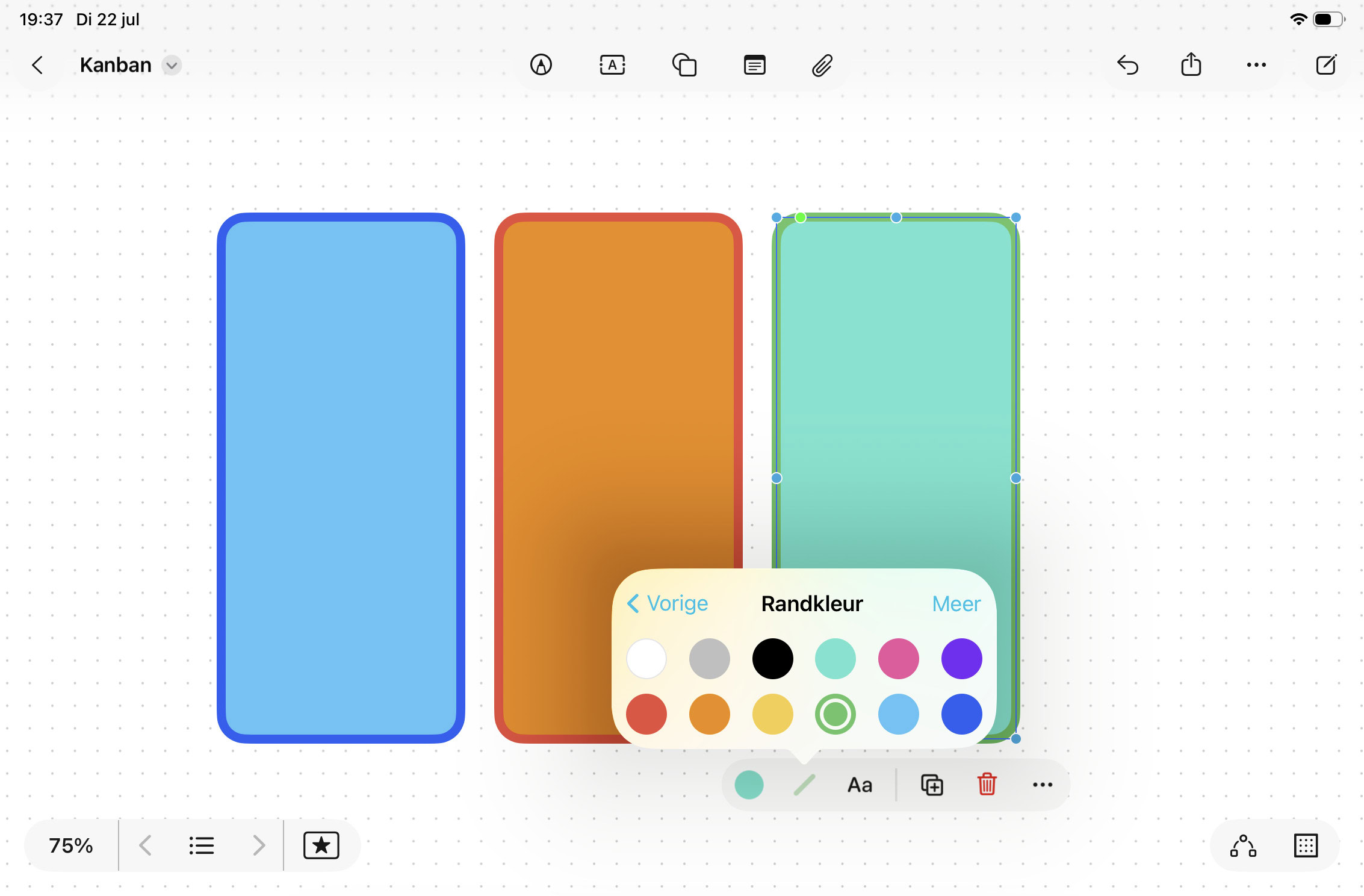 Instructiefoto: Kies je kleur