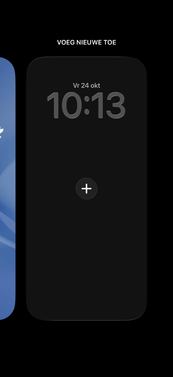 Instructiefoto: Nieuwe achtergrond