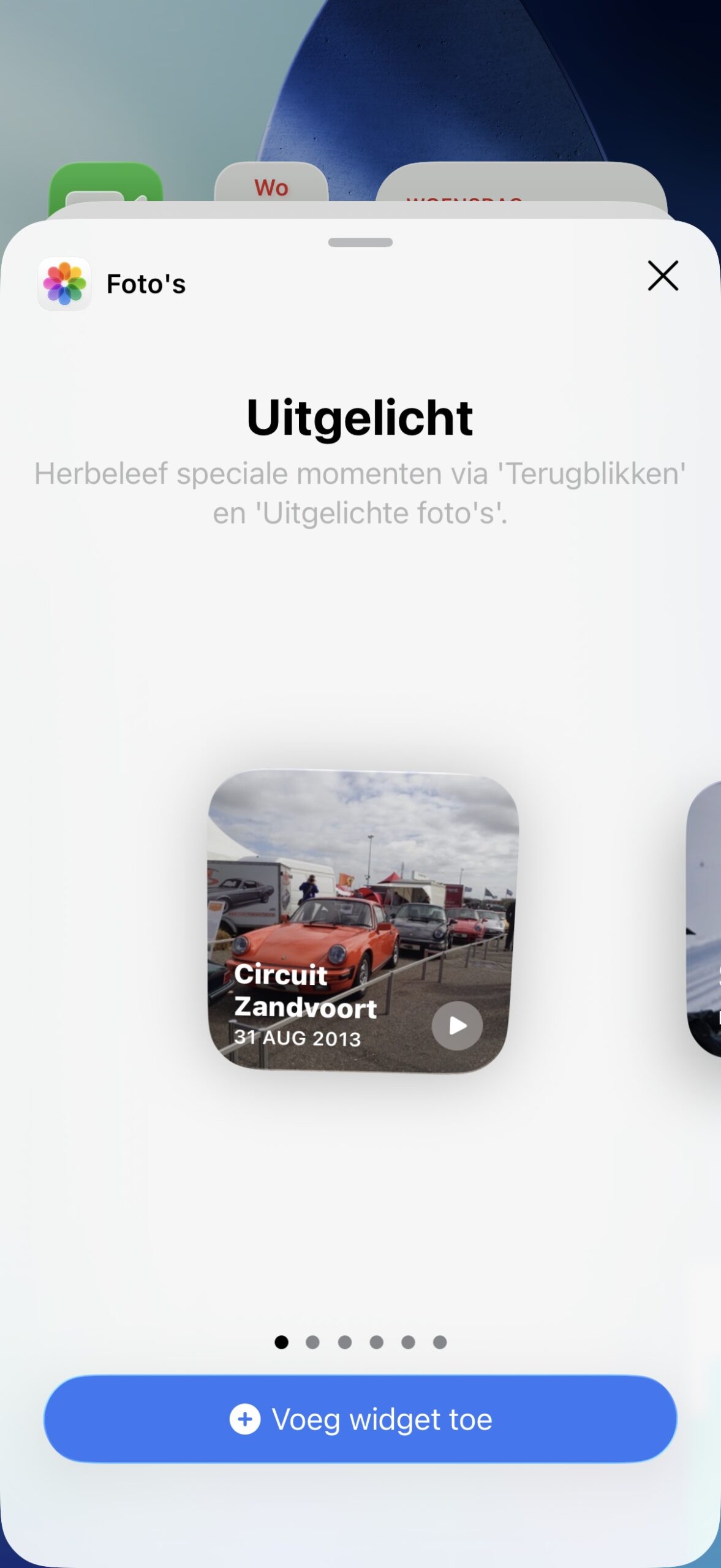 Instructiefoto: Kies de fotowidget