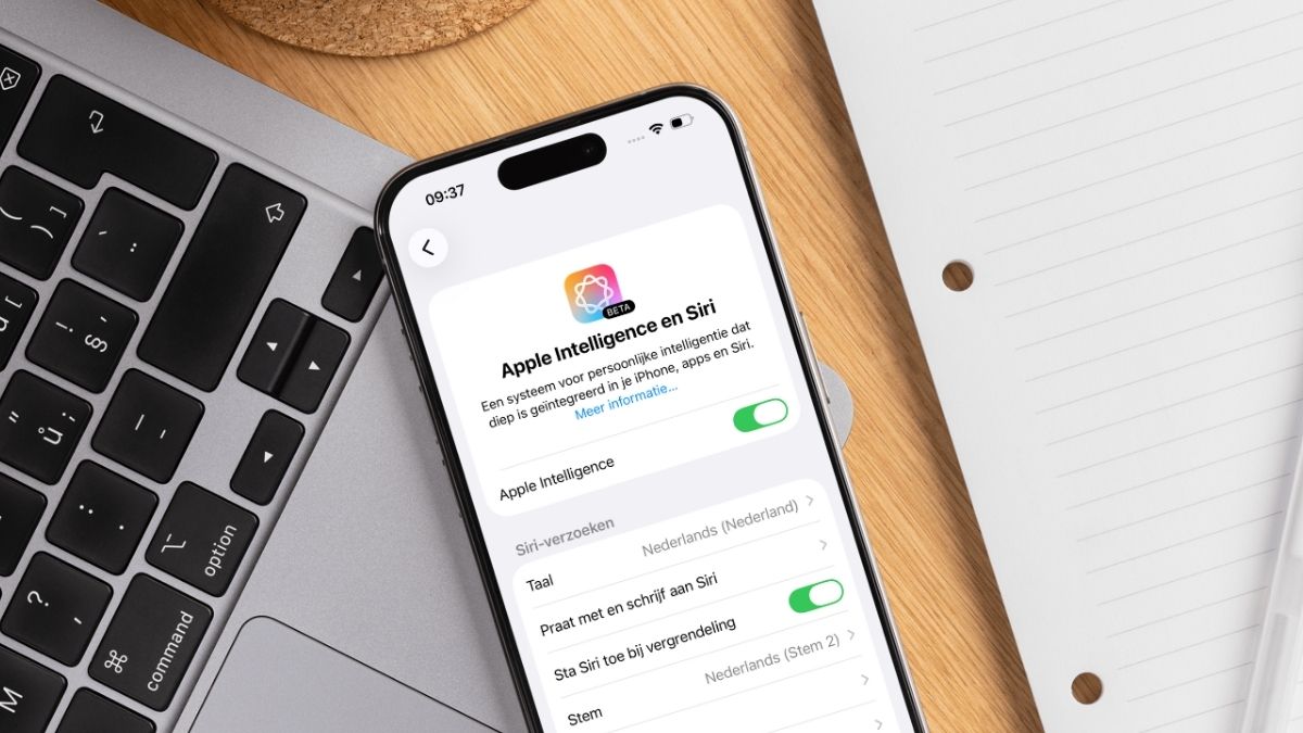 Apple intelligence aanzetten