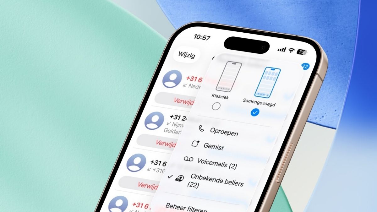 Filter onbekende bellers