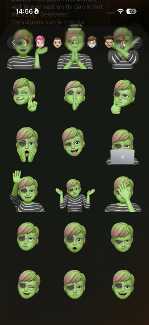 stickers van je monster