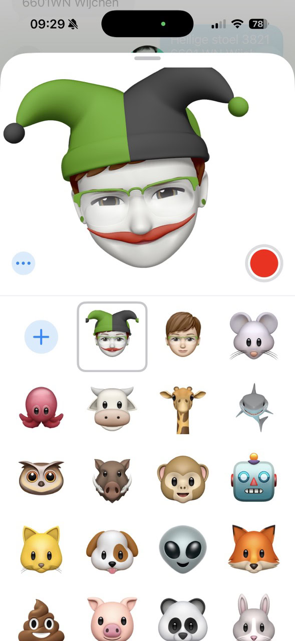 Joker memoji