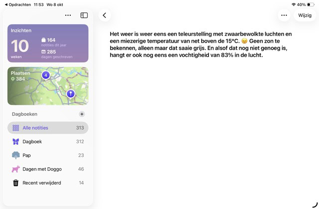 Apple intelligence in Opdrachten