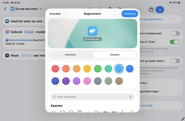 Apple intelligence in Opdrachten