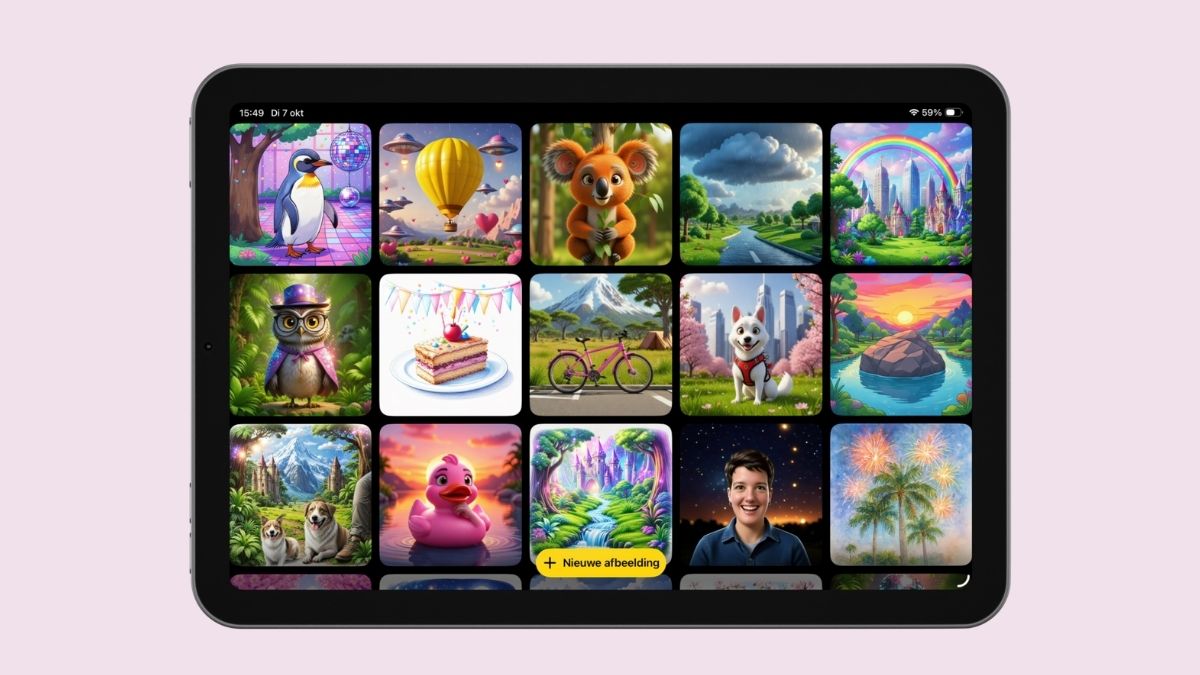 Image playground op de iPad