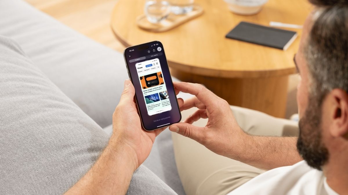 Schermvullende voorvertoning uit