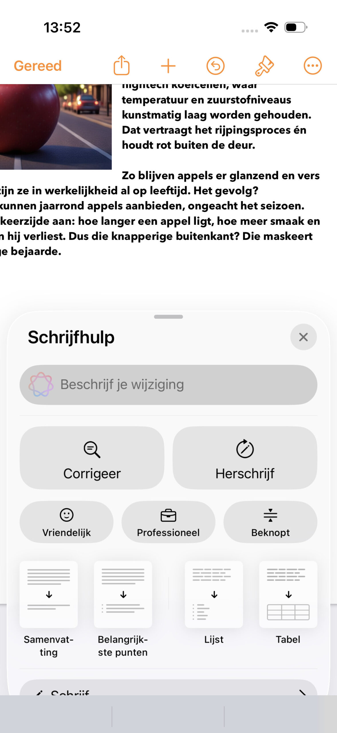 Instructiefoto: Toon