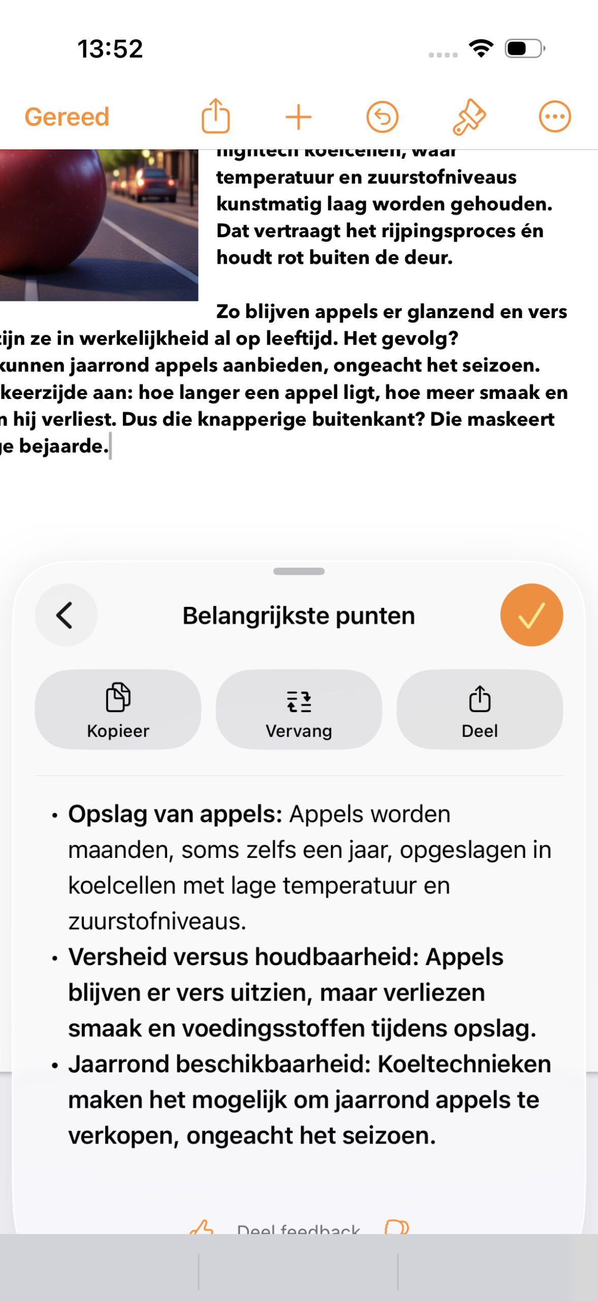 Instructiefoto: … of een andere vorm