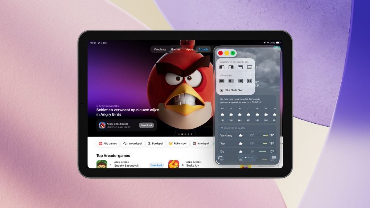 Slide over in iPadOS 26.1