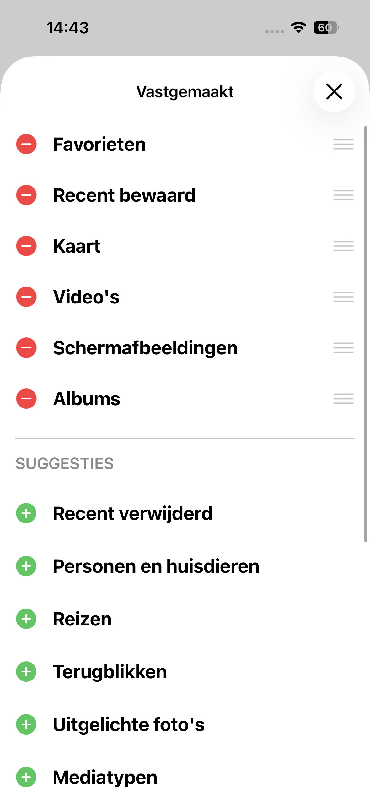 Instructiefoto: Vastgemaakt