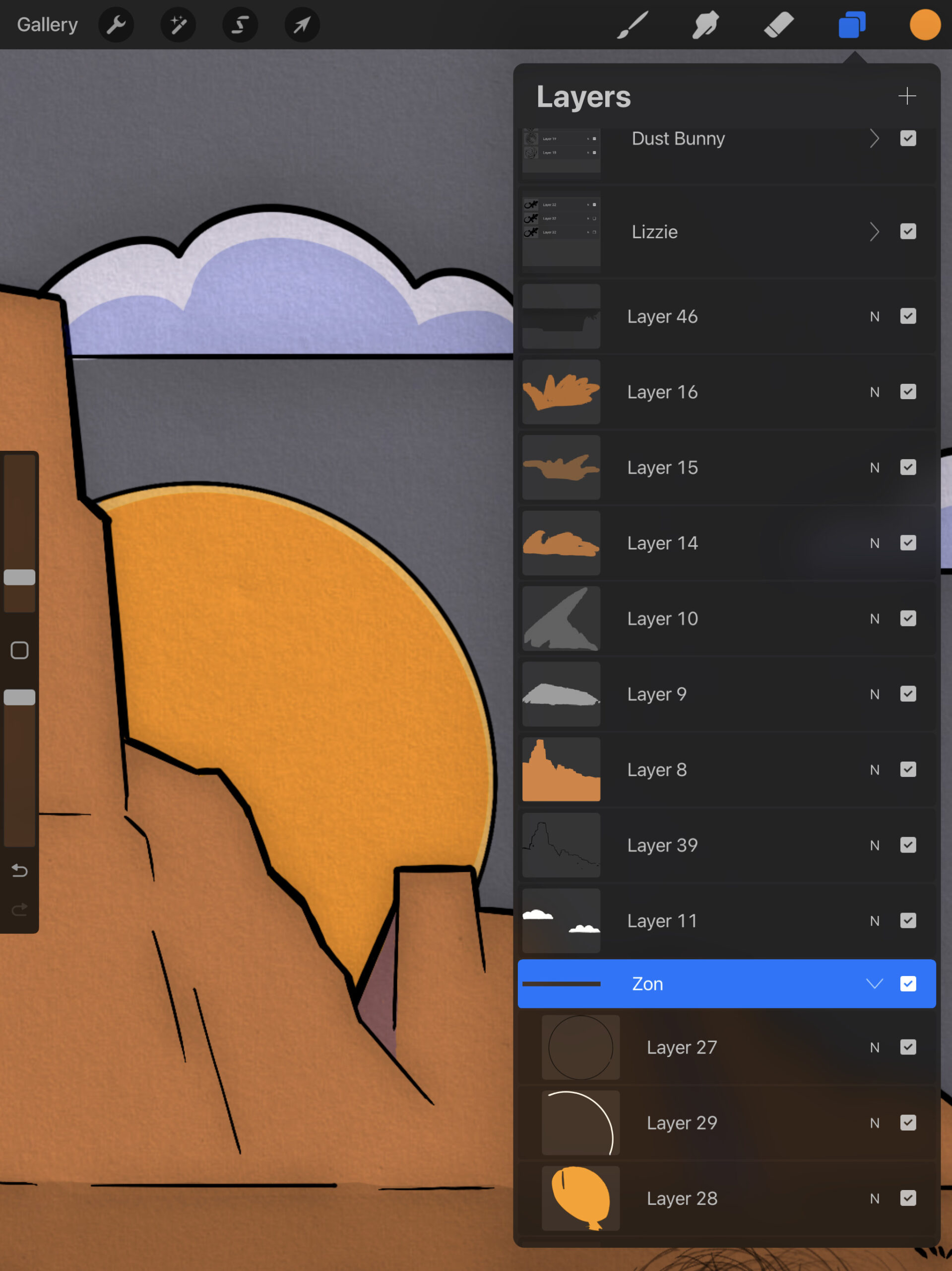 Instructiefoto: Maak een nieuwe laag