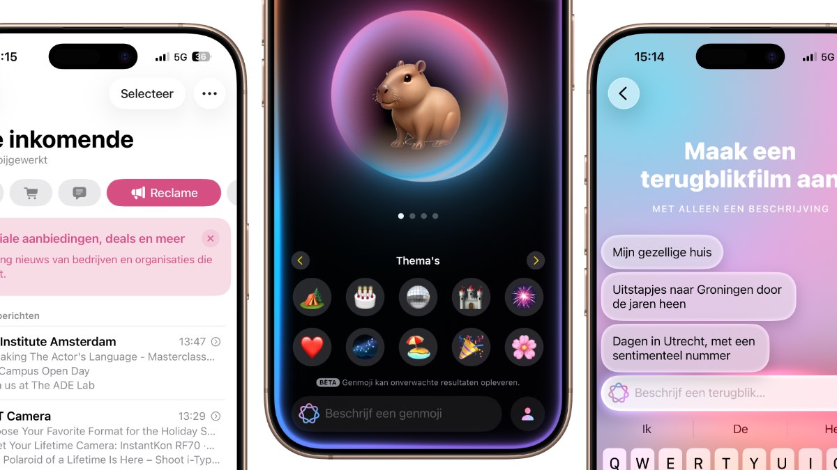 Apple Intelligence Nederlands