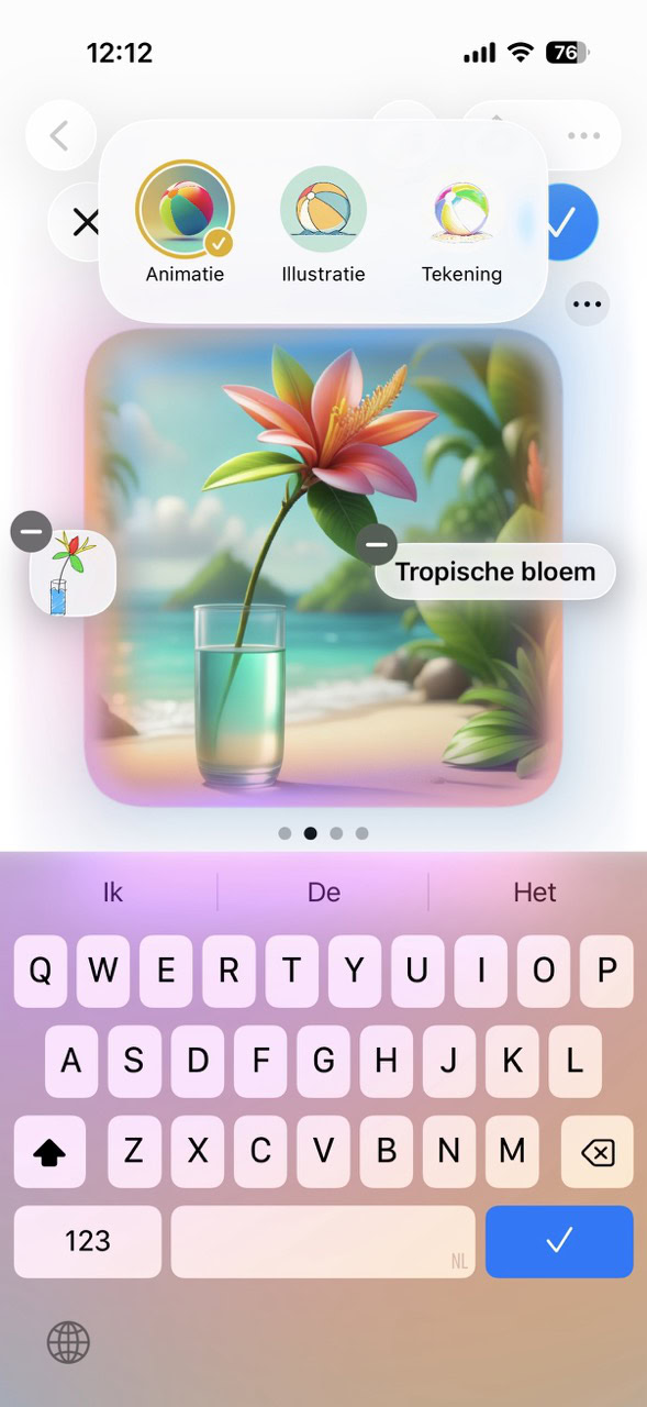 Instructiefoto: Stijl