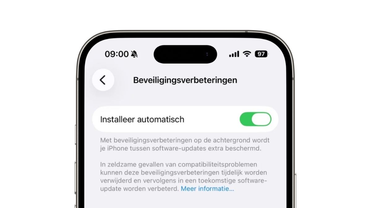 Beveiligingsverbeteringen op de achtergrond