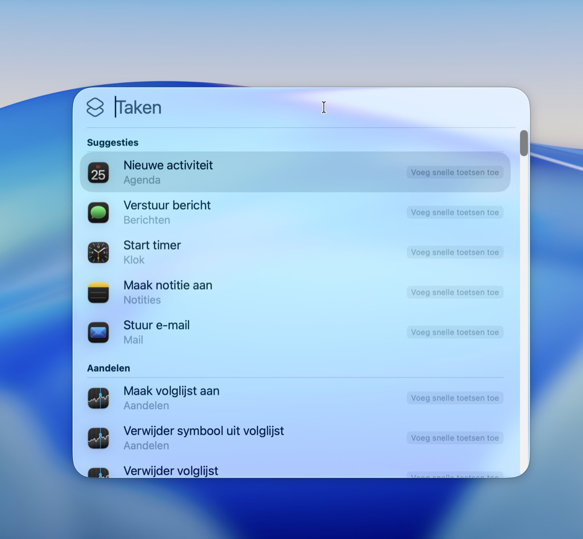 Instructiefoto: Apps