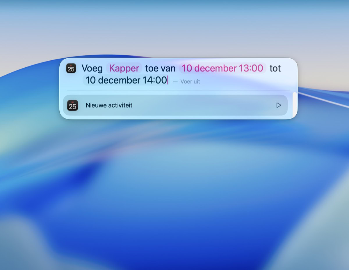 Instructiefoto: Volbrengen