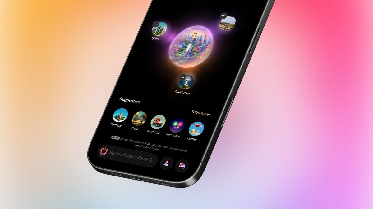 Image playground op de iphone