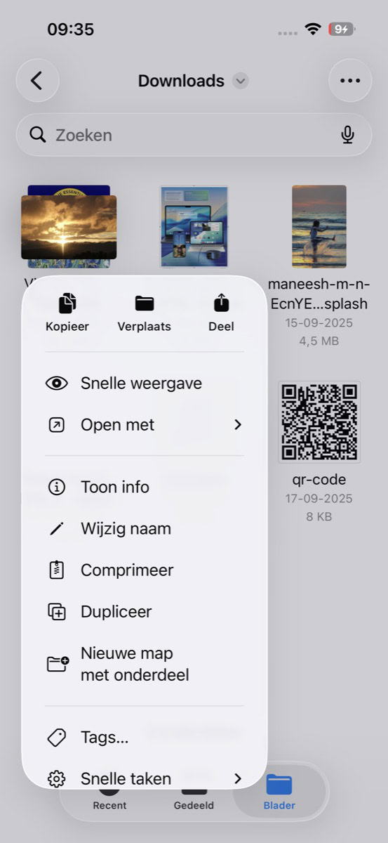 Instructiefoto: Verplaatsen